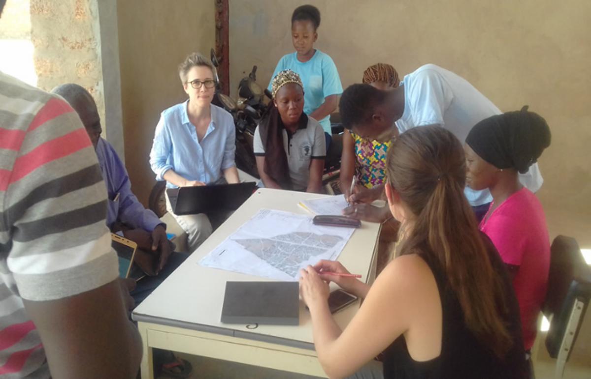 Atelier de cartographie participative à Boassa